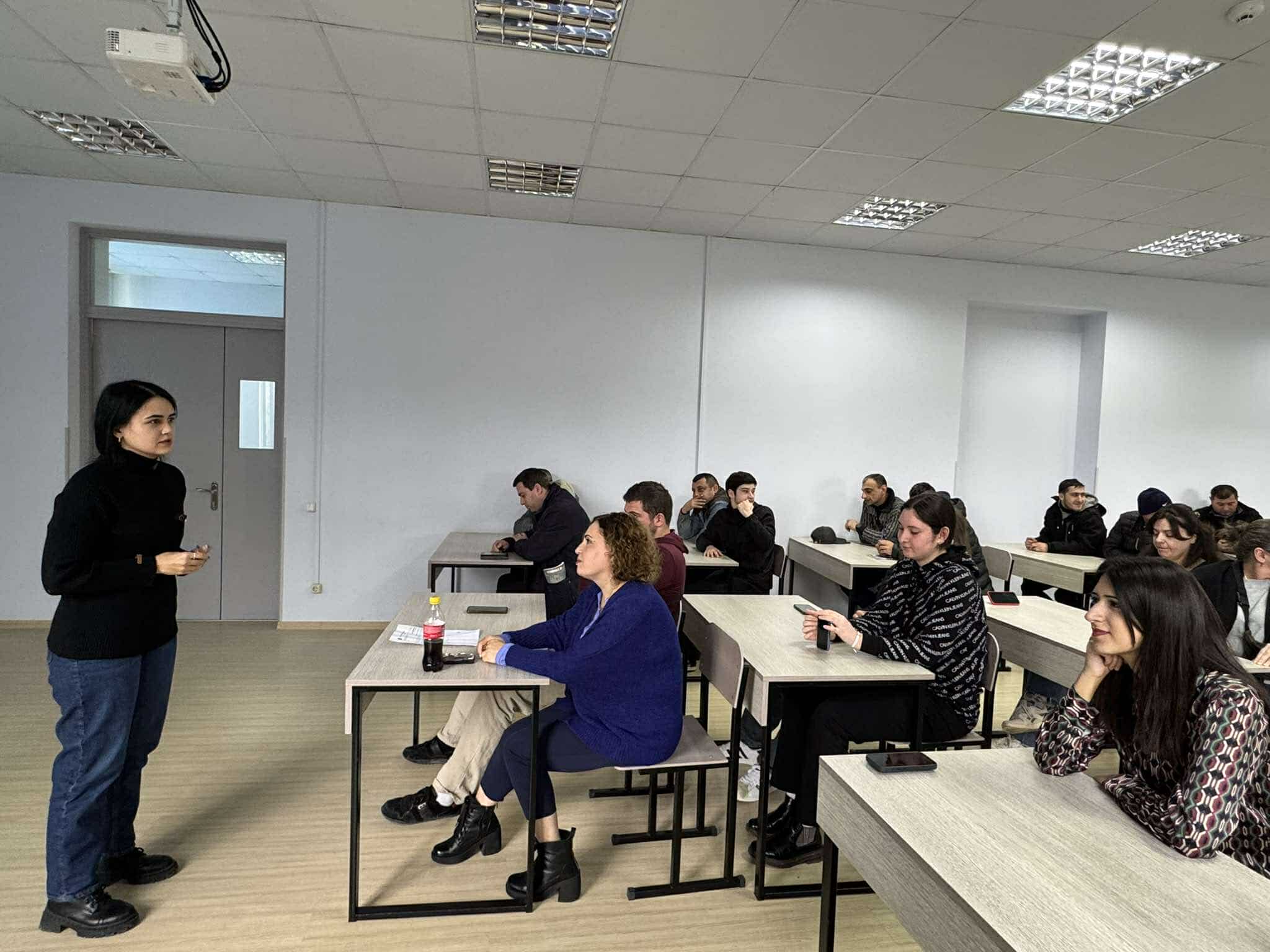 ქალთა მიმართ ძალადობის აღმოფხვრის საერთაშორისო კვირეული ა(ა)იპ სარკინიგზო ტრანსპორტის კოლეჯში